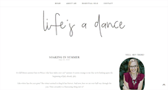 Desktop Screenshot of lifesadanceblog.com